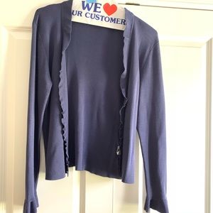 Sigrid Olsen silk blend cardigan